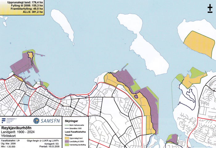 Uppfyllingar í Reykjavíkurhöfn